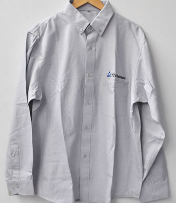 Camisa oxford manga larga