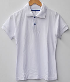 Polos camiseros en pique para mujer