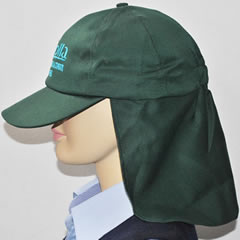 Gorros publicitarios con tapa cuello